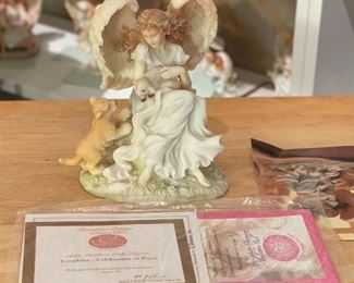 Seraphim Josephine Celebration of Peace Angel Sculpture	5x4x4.5in	HxWxD
