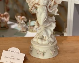 Seraphim Rose Celebration Series w/ Pedestal Angel Sculpture	10x5x3in	HxWxD
