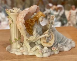 Seraphim Juliette Music’s Gift Angel Sculpture	5x8x3.5in	HxWxD
