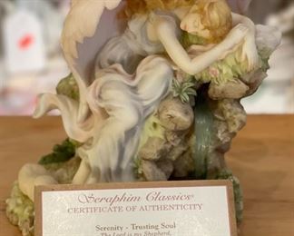 Seraphim Serenity Trusting Soul Angel Sculpture	6x6x4.5in	HxWxD
