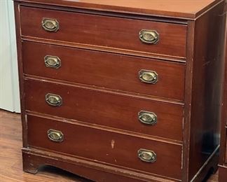 Vintage Permacraft dresser/desk	34x33x18in	HxWxD
