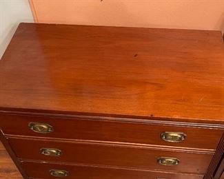 Vintage Permacraft dresser/desk	34x33x18in	HxWxD
