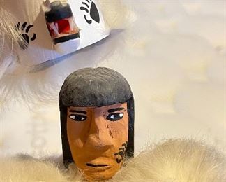 White Bear Kachina Cayaditto 13in H