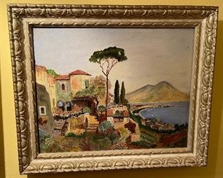 *Original* AEP Seaside Villa Painting 20x24
