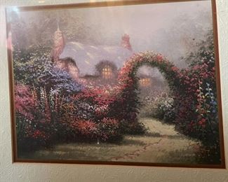 Thomas Kinkade Floral Entryway	15x18in	
