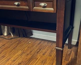 Modern Dark Wood Desk	30x54x24in	
