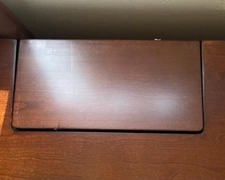 Modern Dark Wood Desk	30x54x24in	
