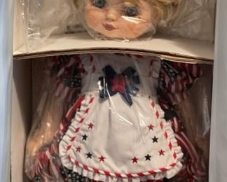 Marie Osmond Adora Belle of Freedom Doll NIB 16.5in H