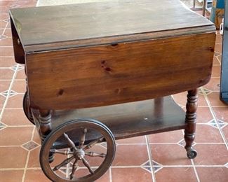 Wood Tea Trolly bar Cart	28 x 22 x 32	HxWxD
