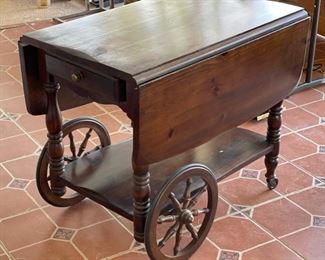 Wood Tea Trolly bar Cart	28 x 22 x 32	HxWxD
