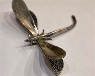 Sterling Silver Mexico Dragonfly Brooch TP-83	1	
