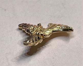 10k Yellow/Rose Gold Angel Pendant	10k	
