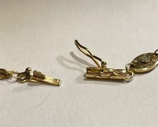 14k Gold 24in Rope Necklace 14k