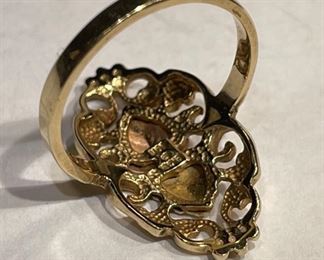 10k Yellow/Rose Gold Leaf Ring SZ 6	10k	
