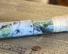 17in Asian Stone Horse Hair Calligraphy brush	17in long	
