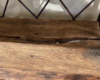 Alexander Sinclair Rustic Iron & Wood Shelf/Bakers Rack	82x49x18in	HxWxD
