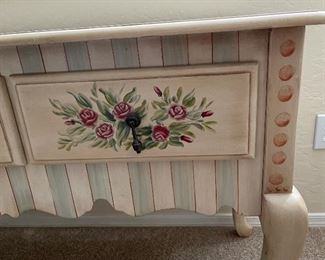 Hand Painted Console Dresser/Table	29 x 54 x 20	HxWxD
