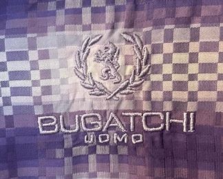 Bugatchi Uomo Cotton Purple Dress Shirt	XL	
