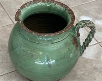 Green Pitcher Style Decor Vase	14x14x18in	HxWxD
