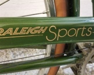 Excellent 1974 Raleigh Sports Mint Brooks Seat
