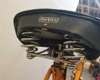 70s Raleigh Sprite with Mint Brooks Seat