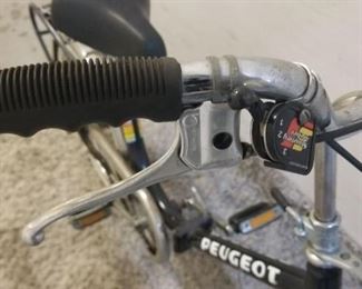 Pair of Vintage Peugeot Folding Bikes