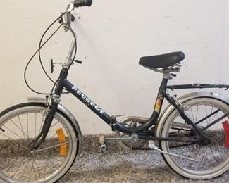 Pair of Vintage Peugeot Folding Bikes
