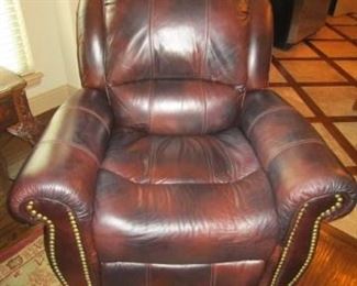 Electric Leather Recliner. 