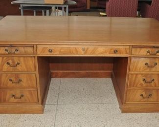 Baker Furniture of Grand Rapids Executive Desk   6' x 31/2'