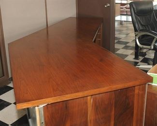 Stow & Davis Boomerang Executive Office Desk used by Karl Story of Story Oldsmobile