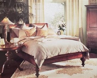 La Grange King Bed and Armoire