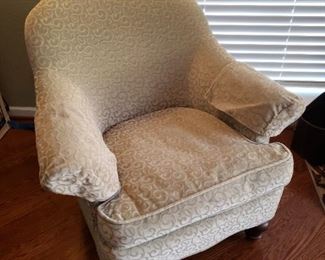 Barrel Chair by Kravet (matches Kravet couch, color is off in this picture)