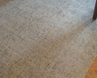 Restoration Hardware Ben Soleimani Collection rug. Wool ivory marled. 9’ x 6’ $300