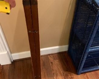 #3 vintage Bi-fold Sewing Screen (with pockets, compartments ) $100 this is 3 foot tall