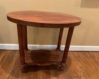 #2	Oval Library Table     34x24x29	 $175.00 
