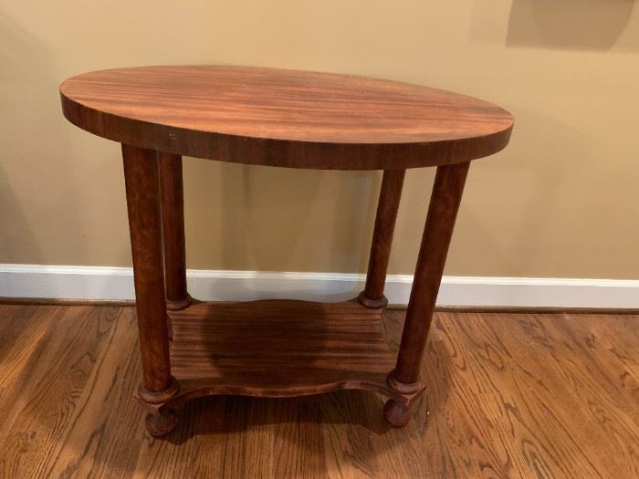 #2	Oval Library Table     34x24x29	 $175.00 
