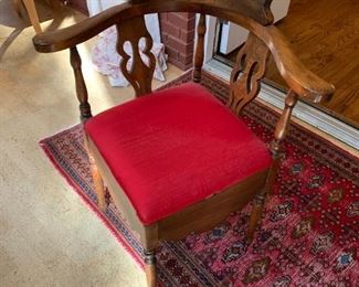 #46 Wood Corner Chair Potty Seat $175.00