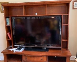 #51 Broyhill Entr. Center (2 pieces) fits 60" TV - 68x19x26-75 $150.00