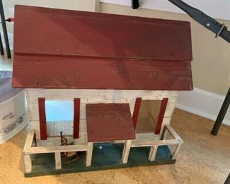 #59 Wood Hand-made Doll House 22x12x20 $20.00