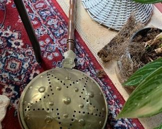 #62 Copper Bed Warmer $30.00