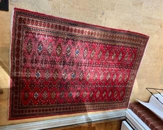 #71 Hand-knotted Vegetable dyed Antique Rug - 42x56 $75.00