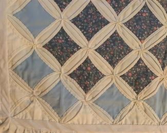 #81 Cathederal Windows Baby Quilt $65.00
