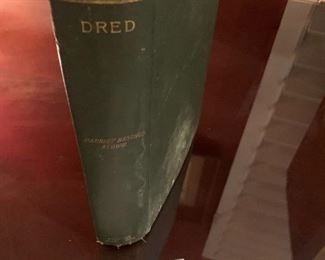 #97 Dred - Tale of the Great Dismal Swamp by Harriet Beecher Stowe - 1895 $50.00