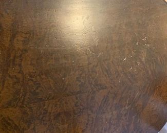 #133 Oval Radio Table as is top finish - 32x19x29 $100.00