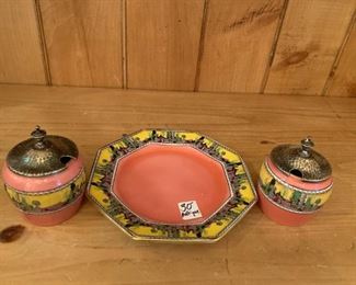#134 Royal Winton grimwades stoke on Trent england 3 piece jam st $30.00