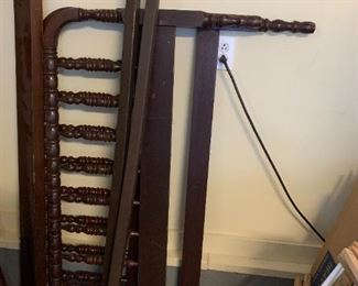 #141 Jenny Lind Full Bed Frame rails $75.00