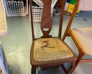 #153 AS Is vintage Sewing Rocker - $30.00