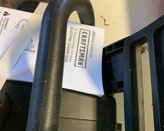 #157 Craftsman Electric 17.5" Chainsaw $24.00