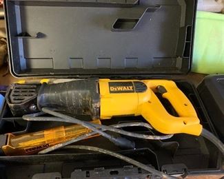 #160 DeWalt Recriprocating Saw $50.00