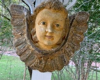 #185 Childs Face Yard Art $40.00